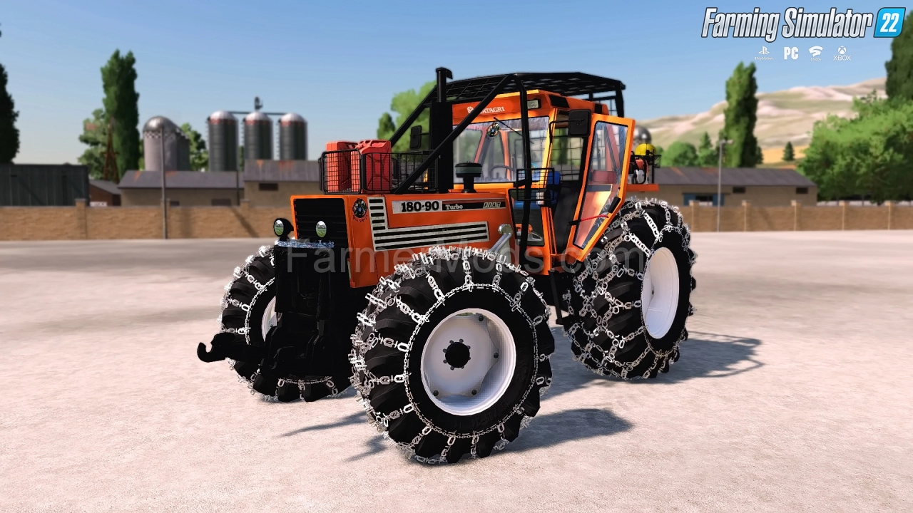 Fiat 180 Forestry Edition Tractor v1.0 for FS22