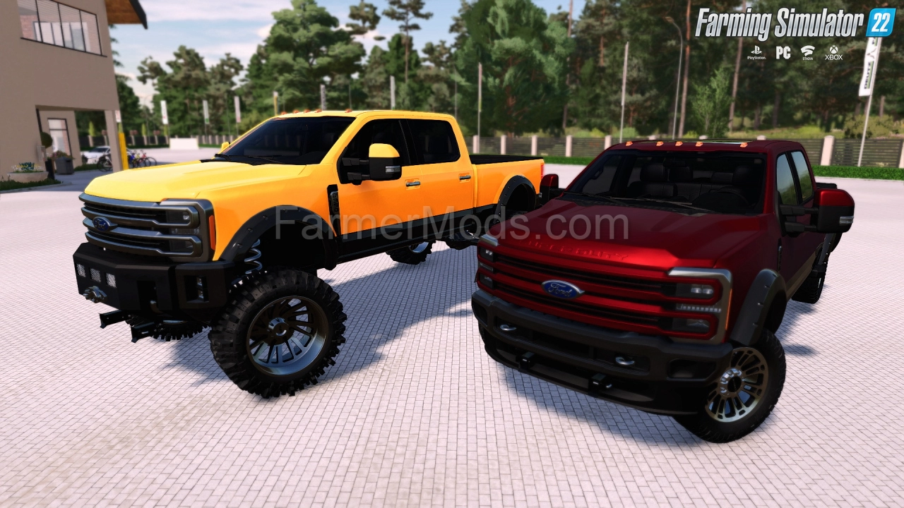 Ford F-350 Platinum 2023 v1.0 for FS22