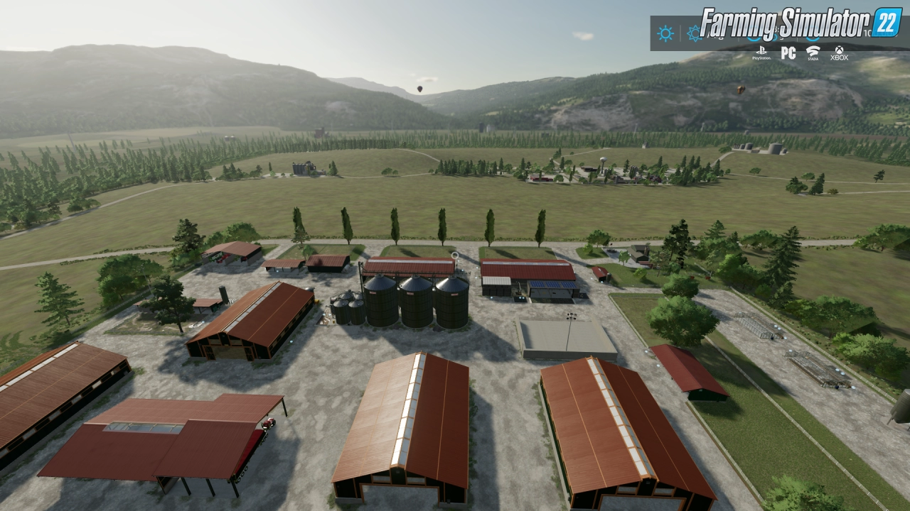 Hills View Map v1.0.0.3 By Stevie for FS22