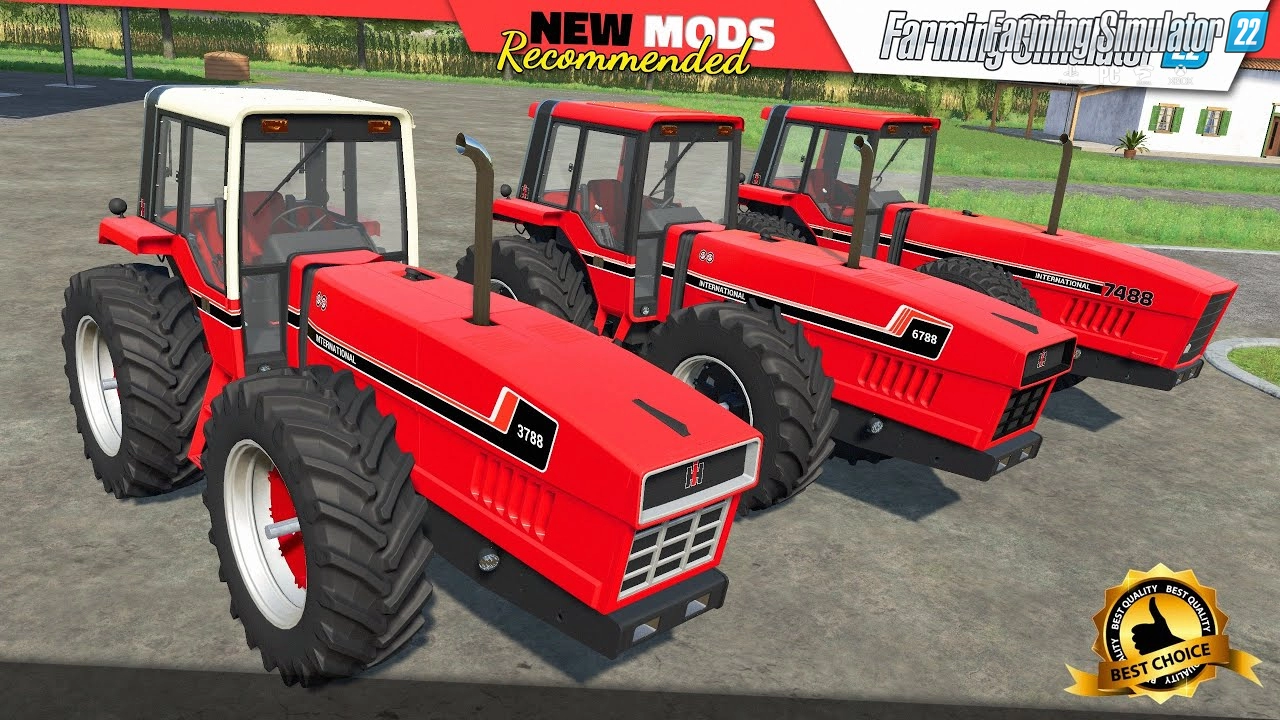 International 2+2 Series Tractor v1.1.1 for FS22