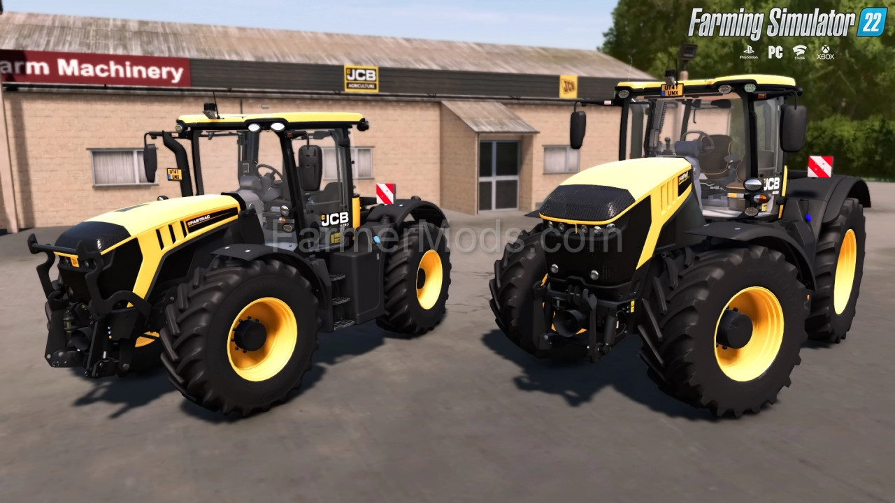 JCB Fastrac 4000 And 8000 Series Tractor v1.0 for FS22