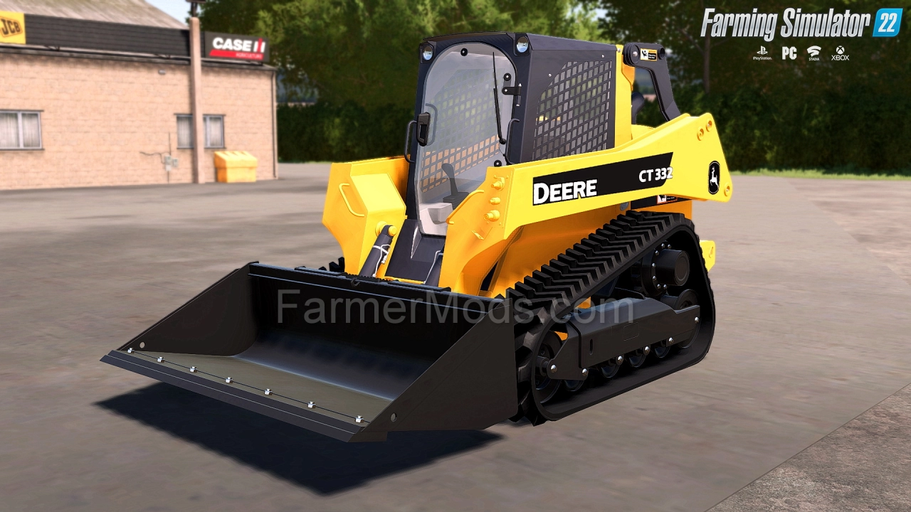 John Deere CT332 Compact Track Loader v1.0 for FS22