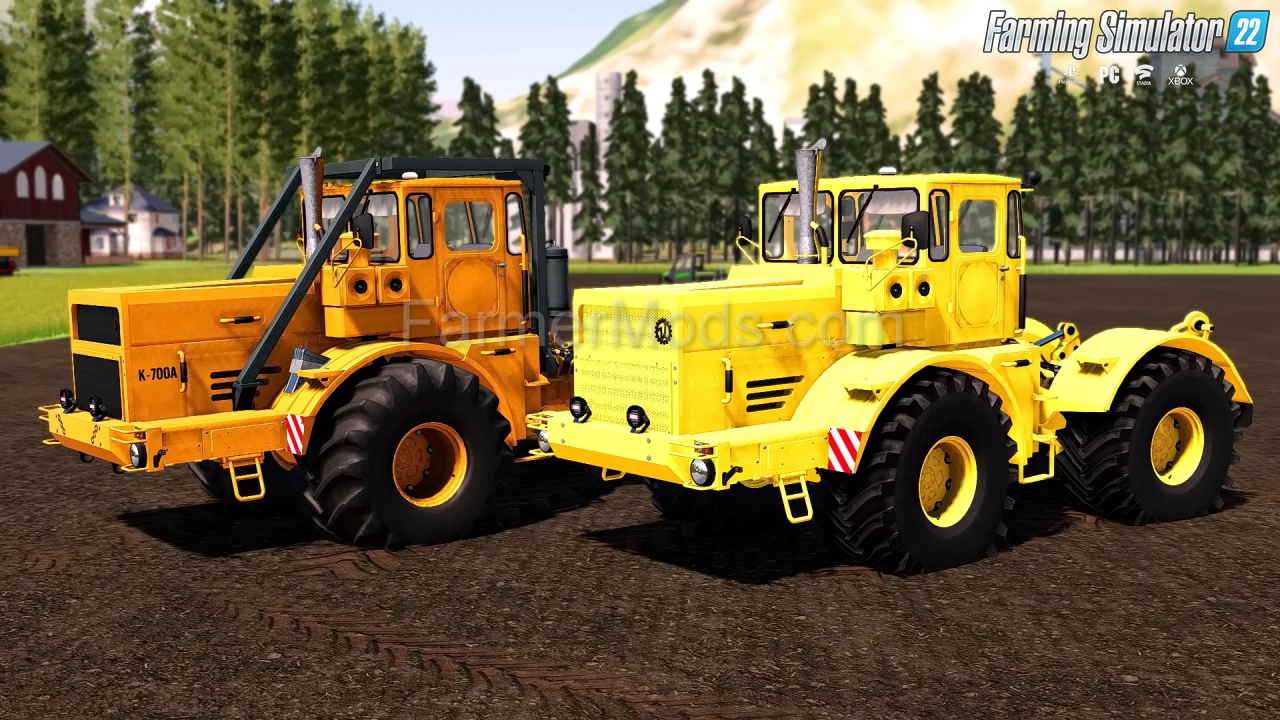 Kirovec K-700 Pack Tractors v2.0 for FS22