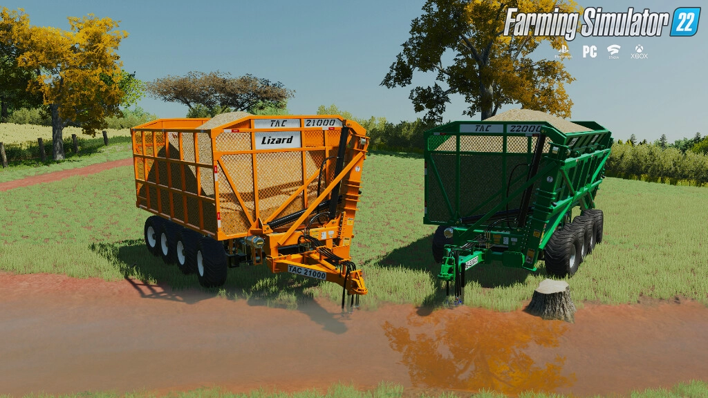 Lizard TAC 21000 Trailer v1.0 for FS22