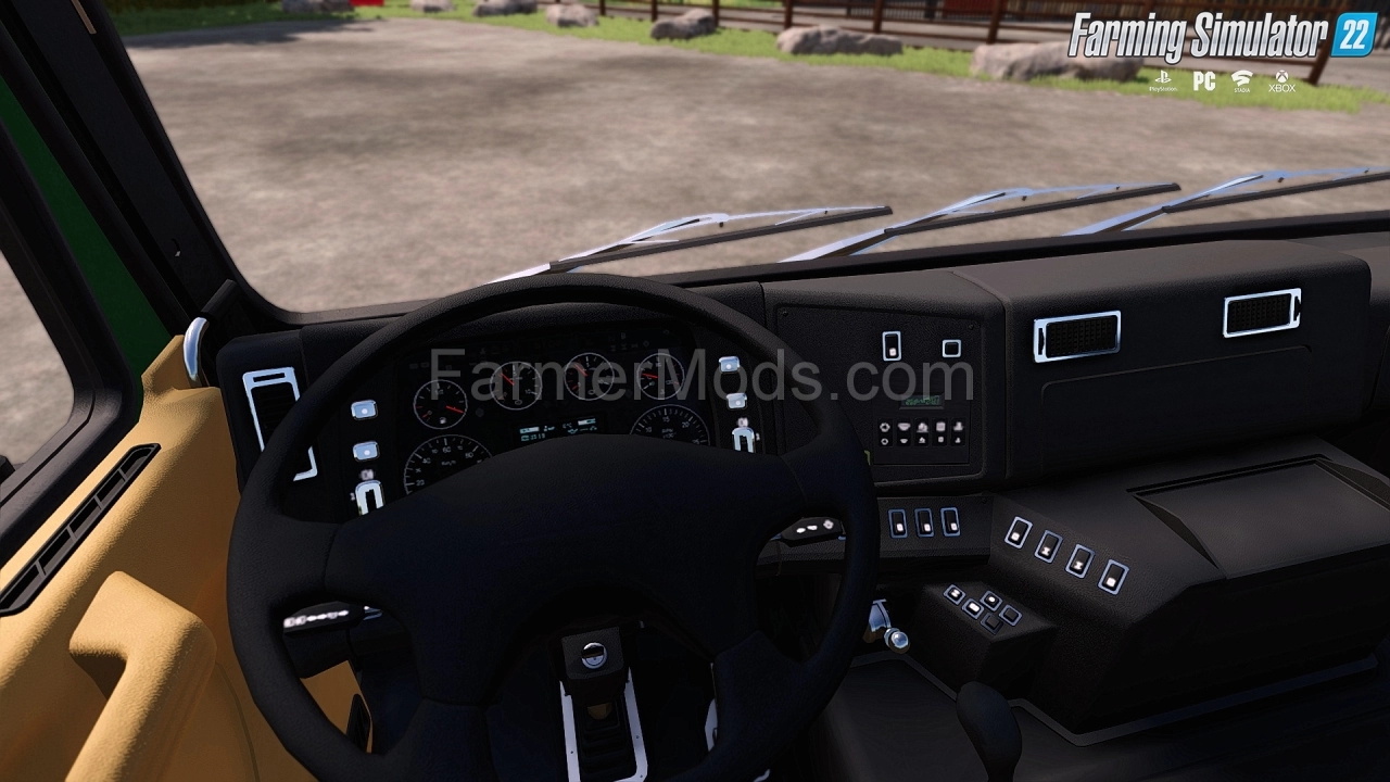 MAZ Forestry Truck + Trailers v1.0.0.2 for FS22