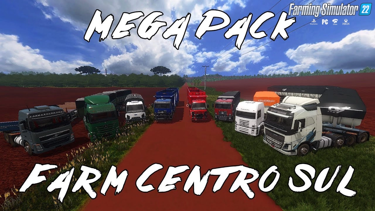 MegaPack Farm Centro Sul v1.0 for FS22