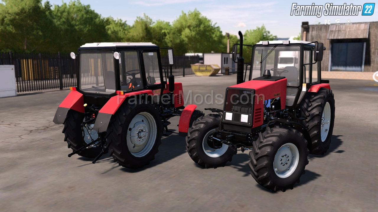 MTZ 820-1025 Pack Tractors v1.0 for FS22