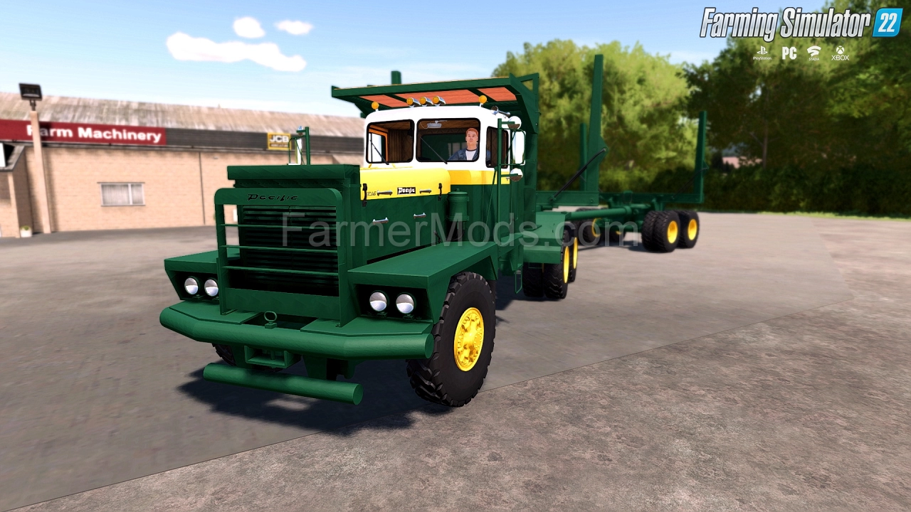 Pacific P16 Logging Truck v1.1 for FS22