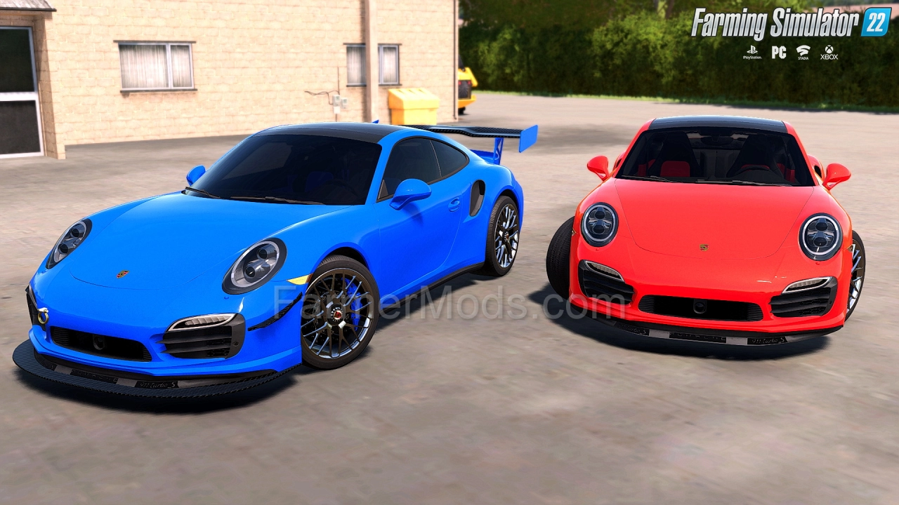 Porsche Turbo S 2014 v1.1 for FS22