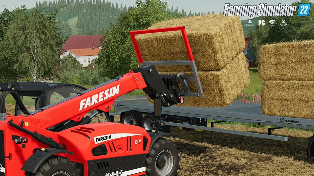 Selfmade Bale Fork v1.0.1 By Maxter for FS22