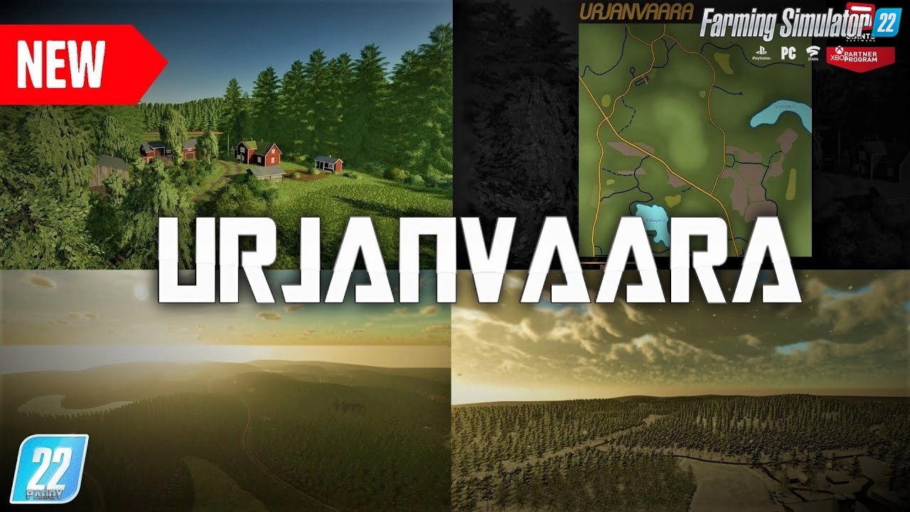 Urjanvaara Map v1.1 for FS22