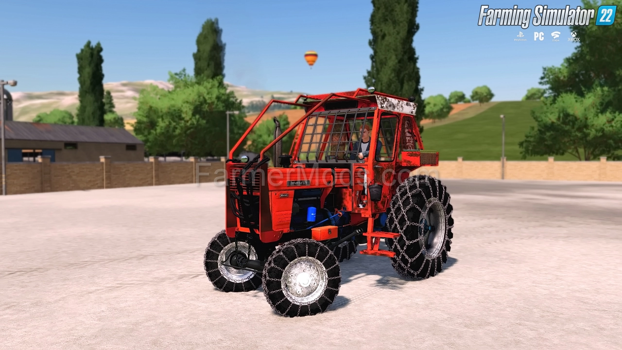 UTB 651 4x4 Forestry Edition Tractor v1.0 for FS22