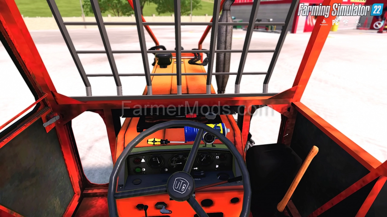 UTB 651 4x4 Forestry Edition Tractor v1.0 for FS22