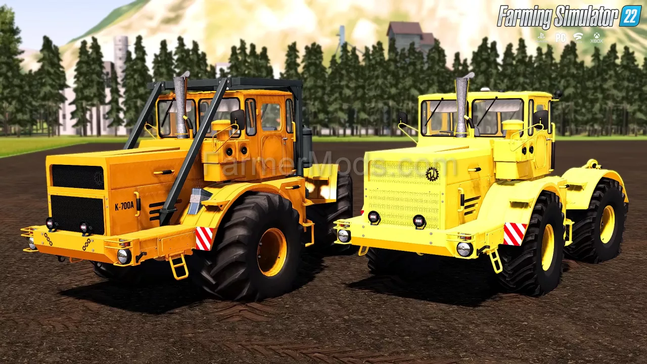 Kirovec K-700 Pack Tractors v2.0 for FS22