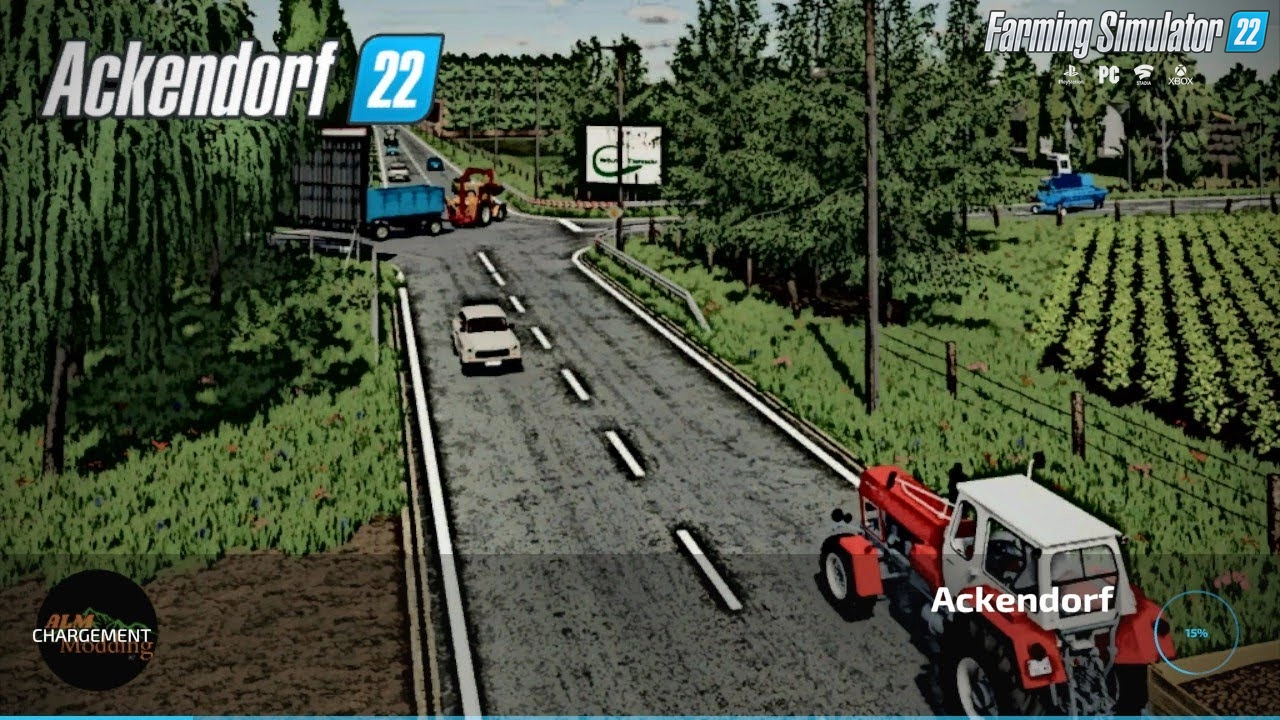 Farming simulator 22 карта заря