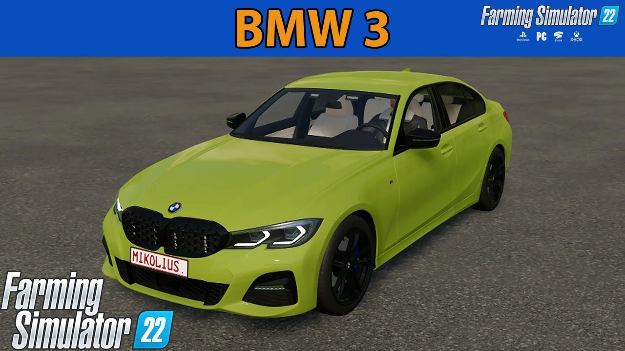 BMW 3 Series G20 v1.0 for FS22