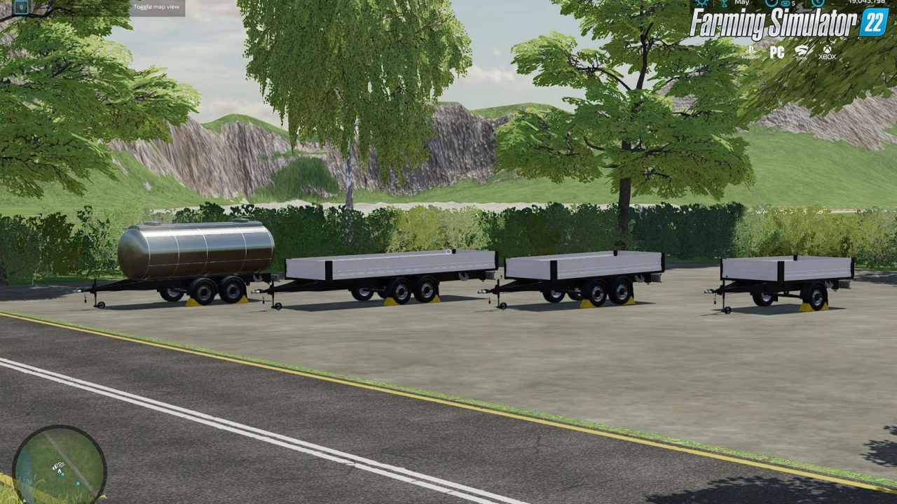 CAR Trailers Pack v1.0 By Edwardds Modding for FS22
