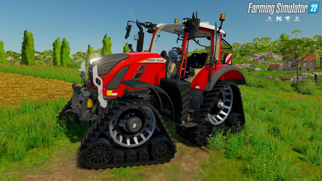 Fendt 700 Vario Track Tractor v1.5 for FS22