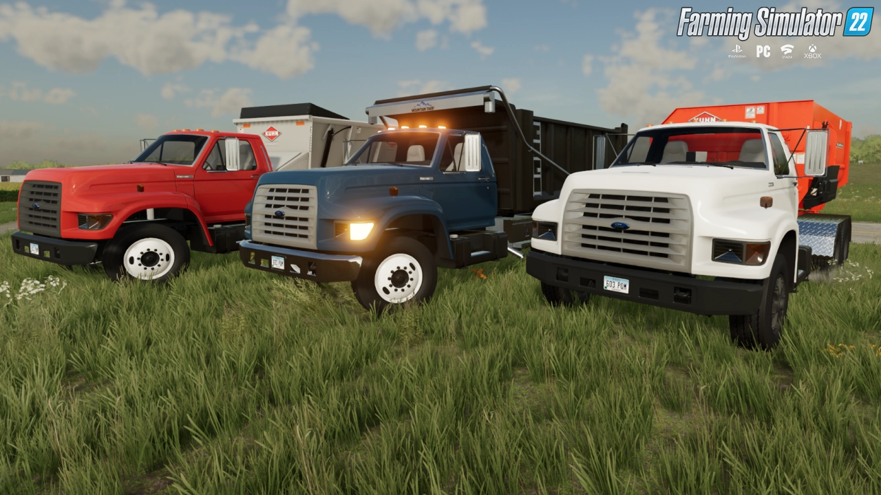 Ford FT-900 1999 Pack Trucks v1.0 for FS22