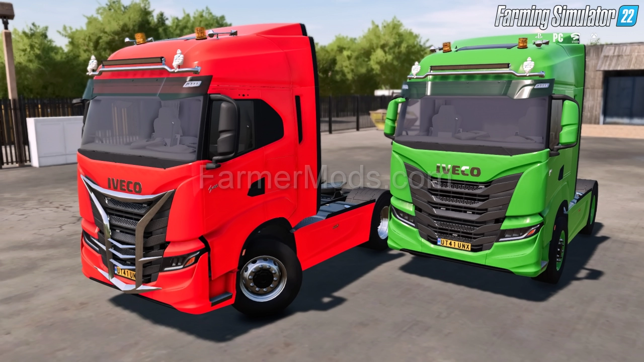 Iveco S-Way 480 Semi Truck v1.0.0.1 for FS22