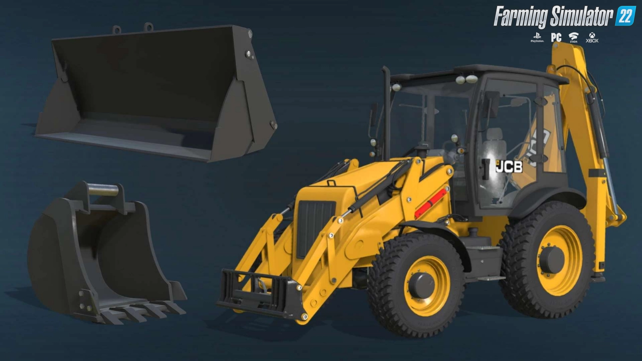 JCB Backhoe Loader v1.0 for FS22