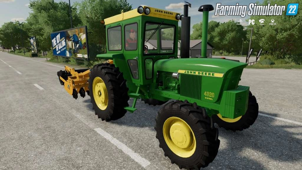 John Deere 4320 Tractor v1.0 for FS22