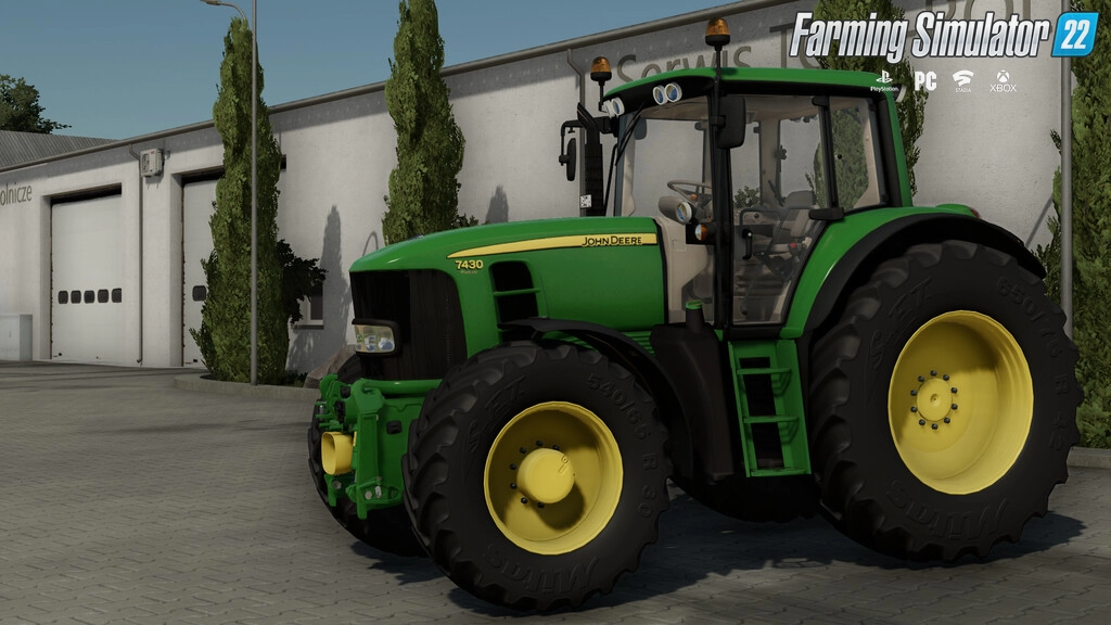 John Deere 7030 Premium Series Tractor v1.1 for FS22