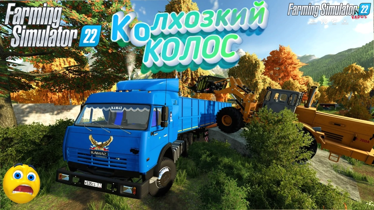 Kolhoz Kolos Map v1.0 for FS22