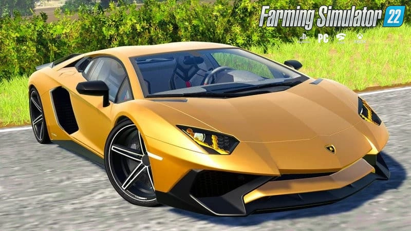 Lamborghini Aventador LP750-4 SV v1.0 for FS22