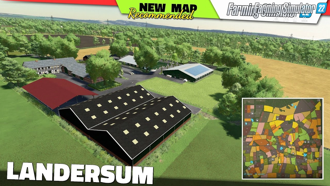 Landersum Map v1.3 for FS22