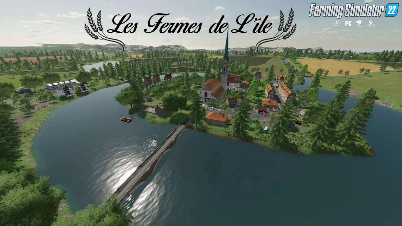 Les Fermes de Lile Map v1.0.0.3 for FS22