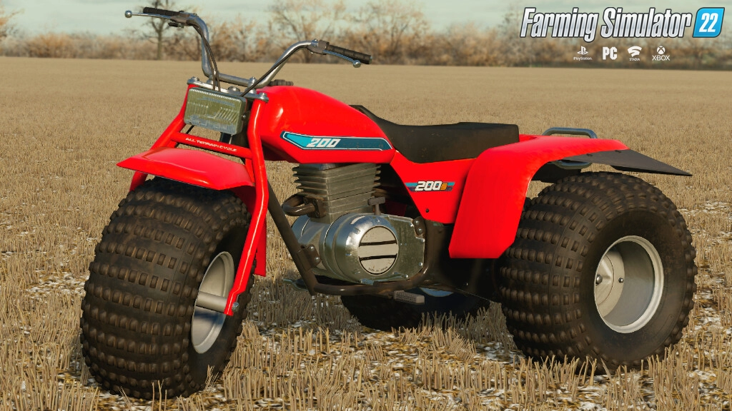 Lizard ATC 200 Big Red v1.0 for FS22