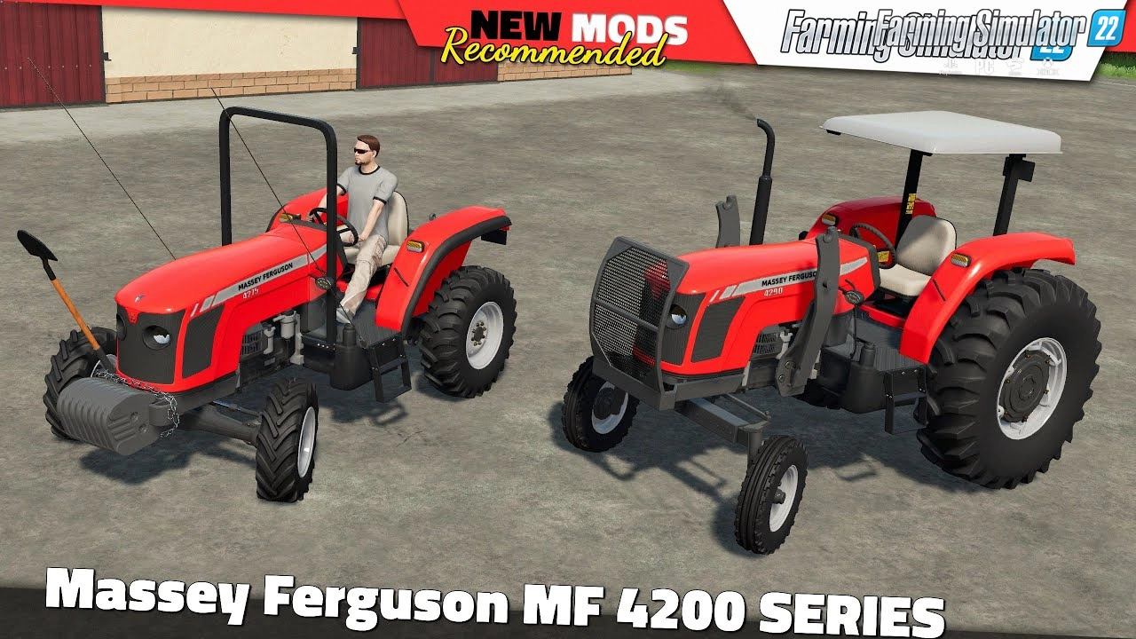 Massey Ferguson 4200 Series Tractor v1.0 for FS22