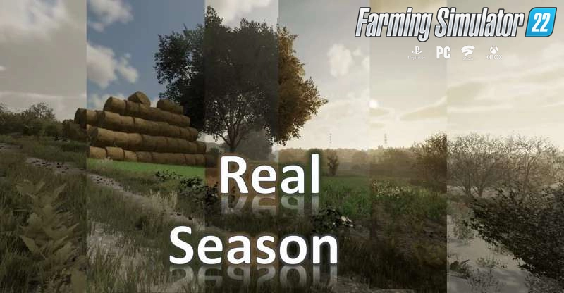 RealSeason Mod v1.0 By Haker146 for FS22