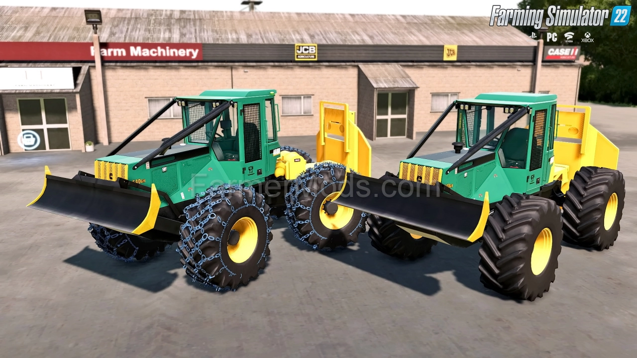 Timberjack 460D Skidder Tractor v1.0 for FS22