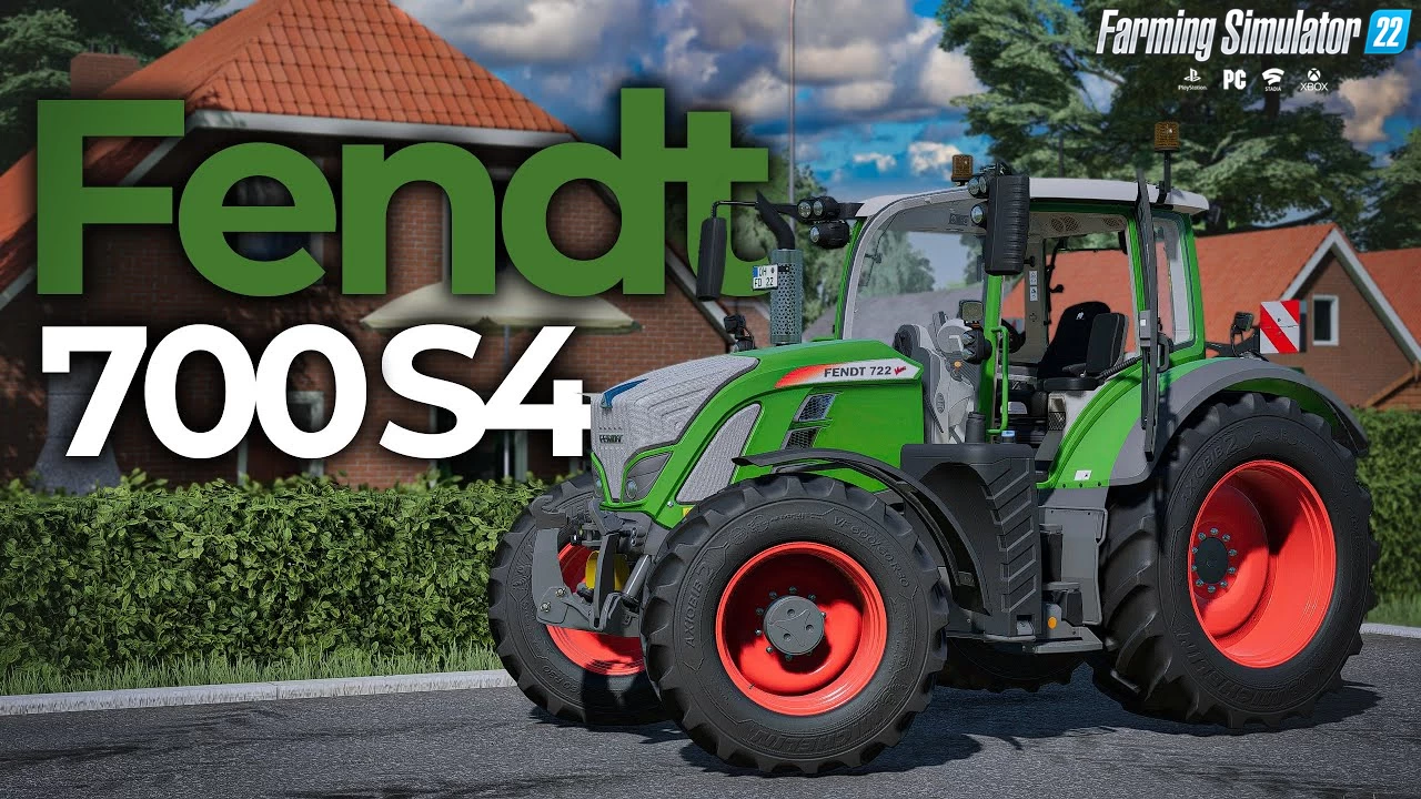 Fendt 700 Vario Series Tractor v1.1.0.1 for FS22