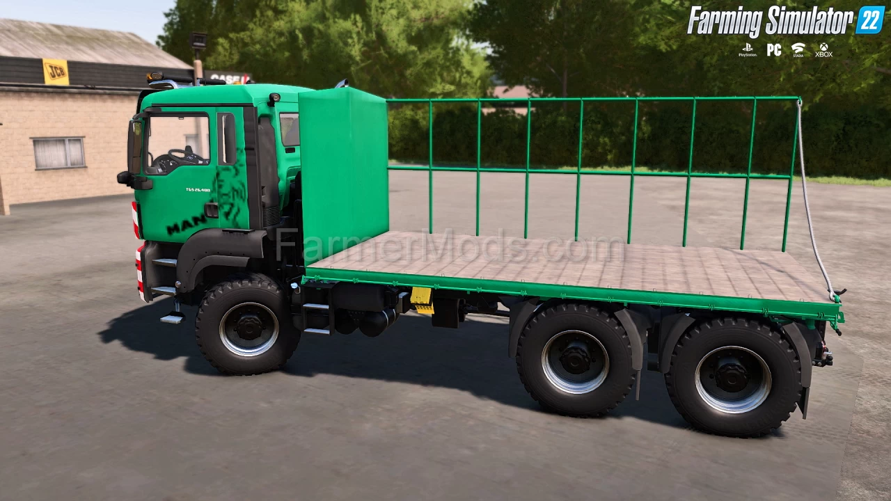MAN Bale Transporter Truck v1.0 for FS22