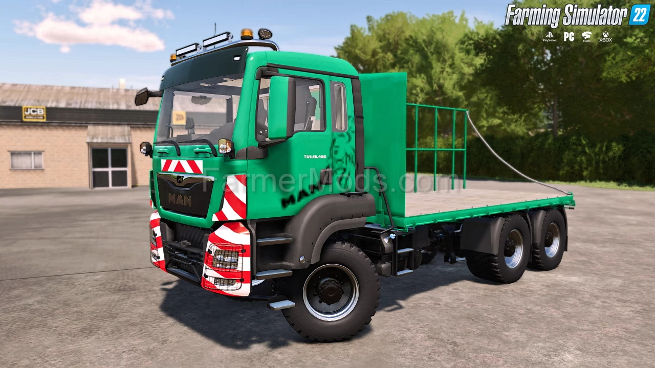 MAN Bale Transporter Truck v1.0 for FS22