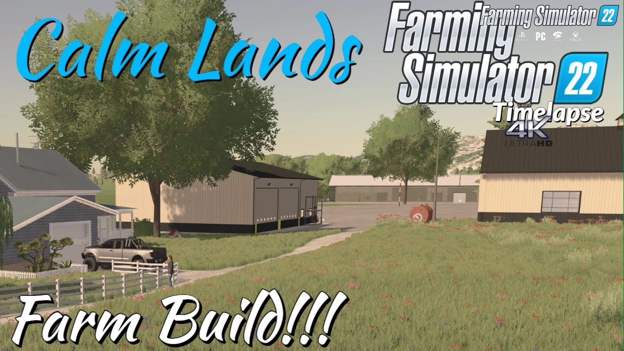 Calm Lands Map v1.2 for FS22