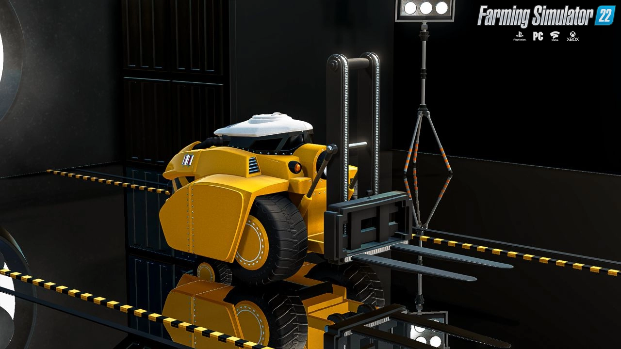 Electric Forklift v1.0 By MyGameSteam for FS22