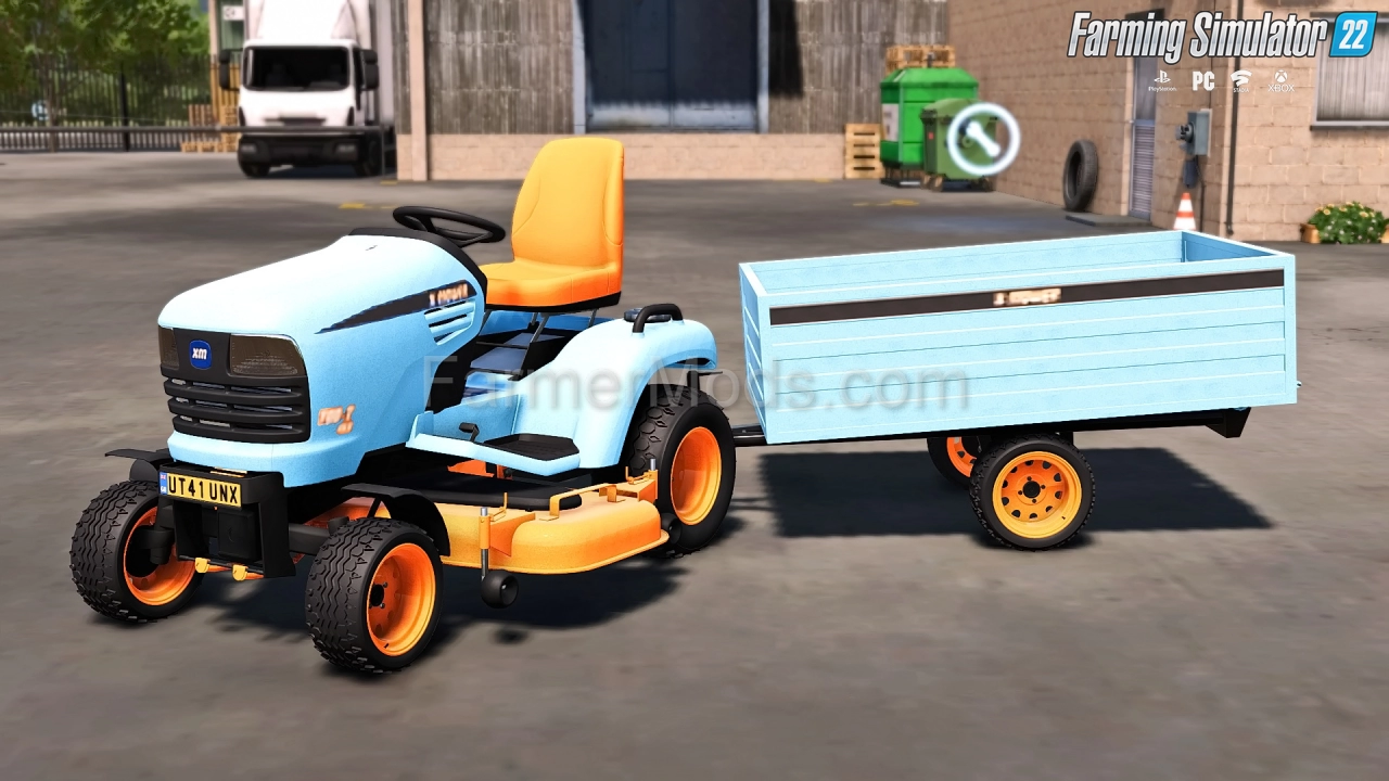 Lawn Mower v1.1 By MyGameSteam for FS22