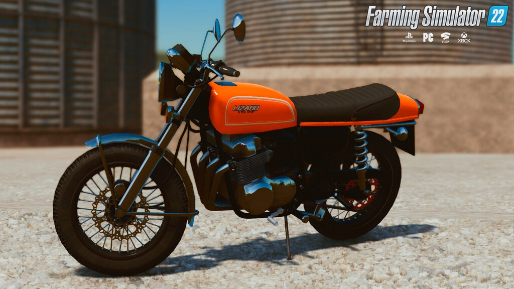 Motorcycle Lizard CB 750F 1975 v1.0 for FS22