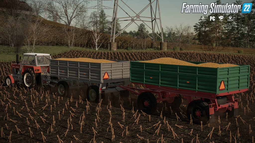 Lizard D50-D55 Pack Trailers v1.0 for FS22