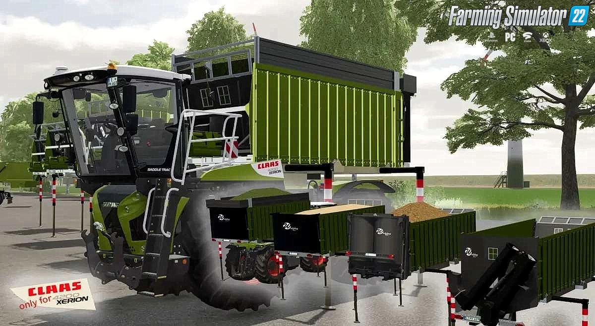 Multi SaddelTrac 4200 Shuttle Pack v1.0.0.1 for FS22