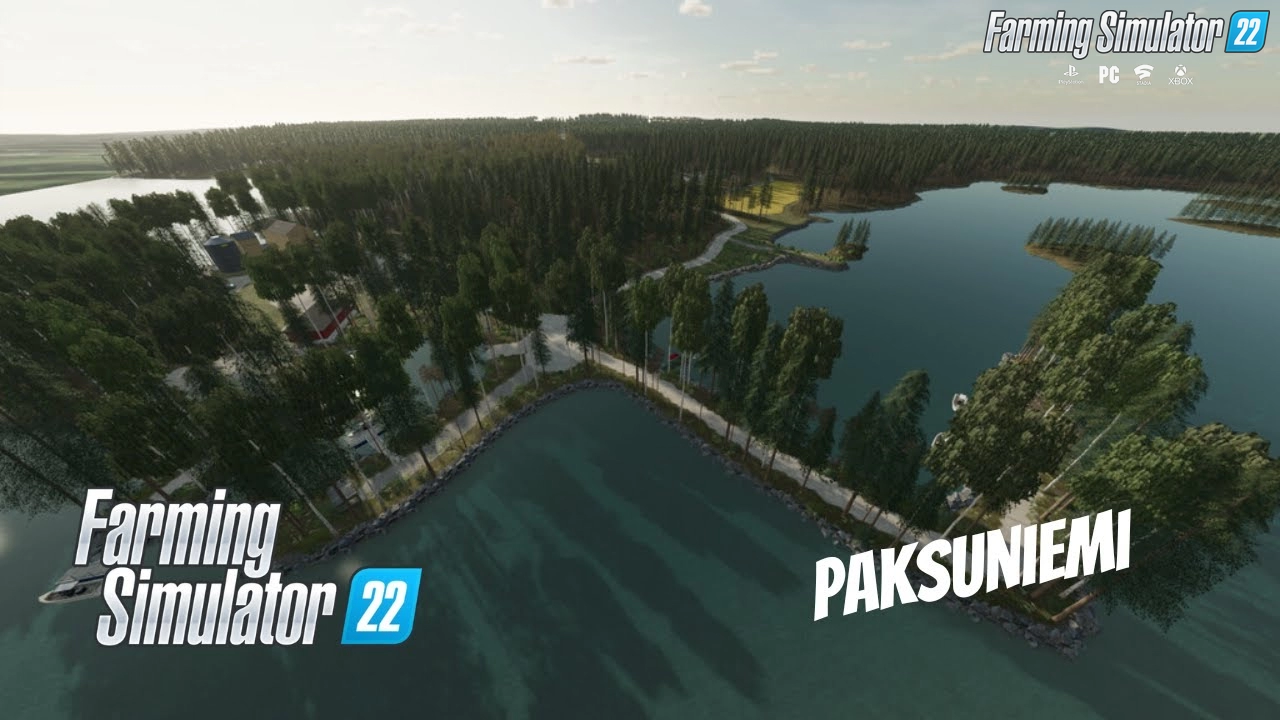 Paksuniemi Map v1.0 for FS22