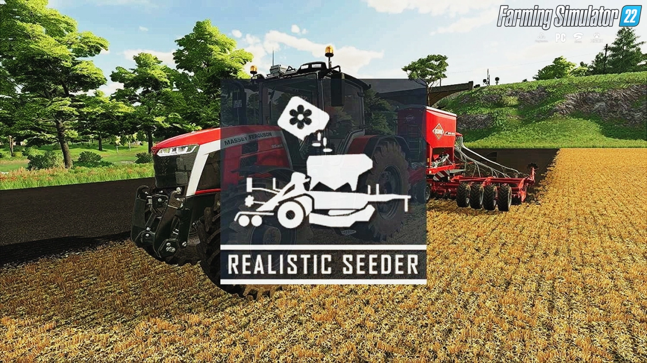 Realistic Seeder v1.0.0.1 by Ifko for FS22