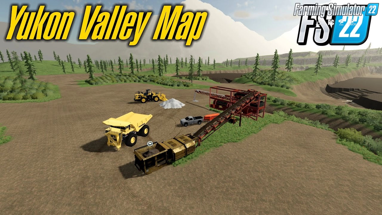 Yukon Valley Map v5.0 for FS22