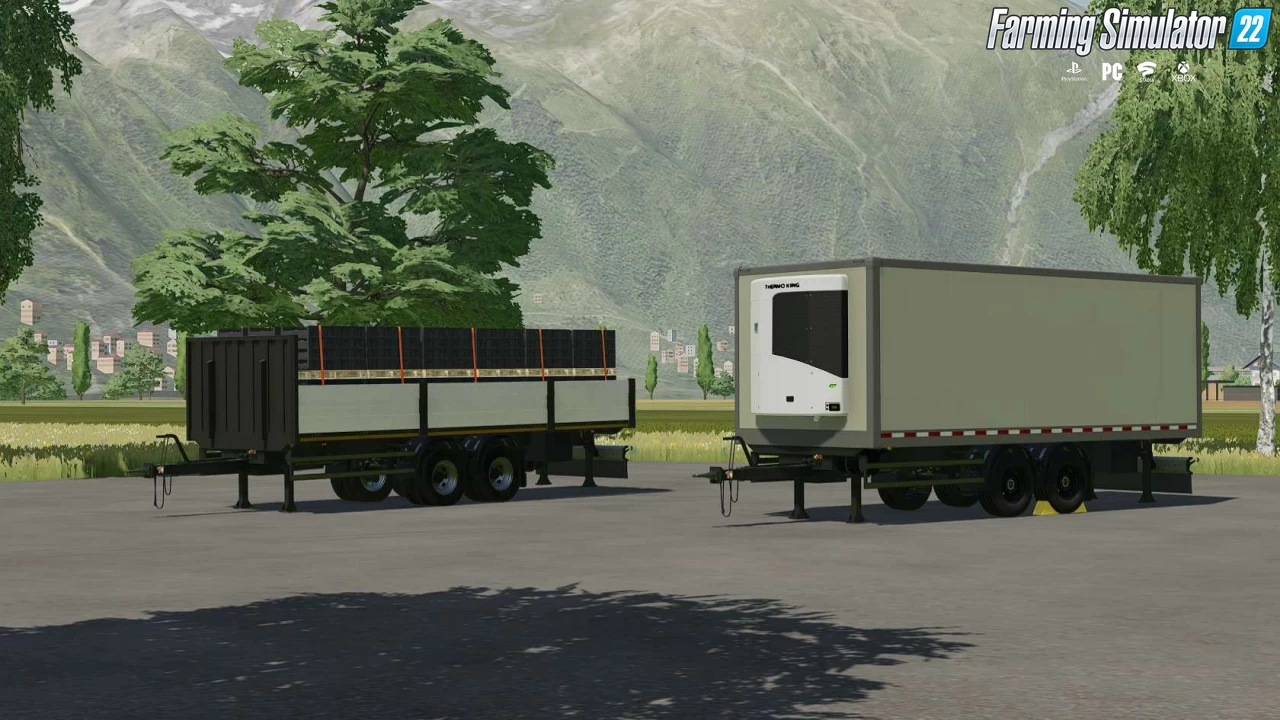 Volvo FMX Long Version with Autoload + Trailer v1.0 for FS22