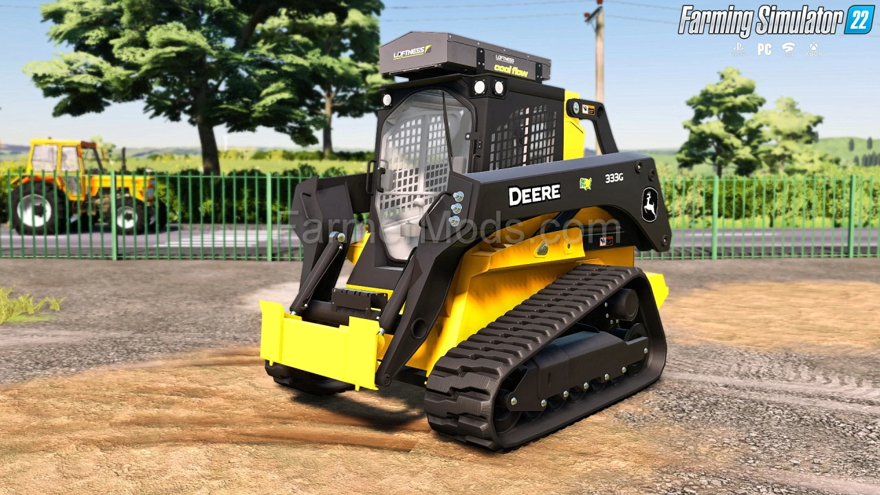 John Deere 333G Track Loader v1.0 for FS22