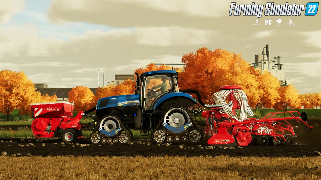 New Holland T7 Series Tier4A Tractor v1.0 for FS22